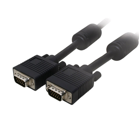 Cable de monitor SVGA HD15 (macho-macho), de 15 pies de largo - Quest NCC-9215