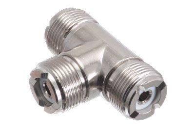 Conector adaptador UHF de 3 vías – NF-11