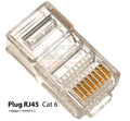 Conector modular RJ45 para Cables UTP Categoría 6 -  LCDT NMP6-3