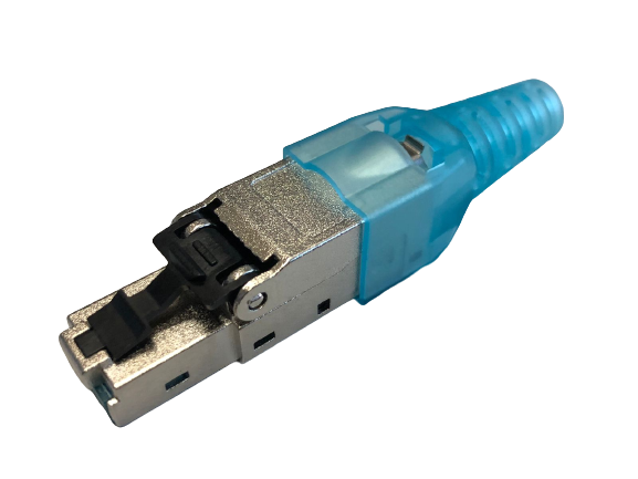 Conector modular RJ45 para redes FTP CAT6A, montaje sin herramienta -  LCDT NMPL6AF0-03