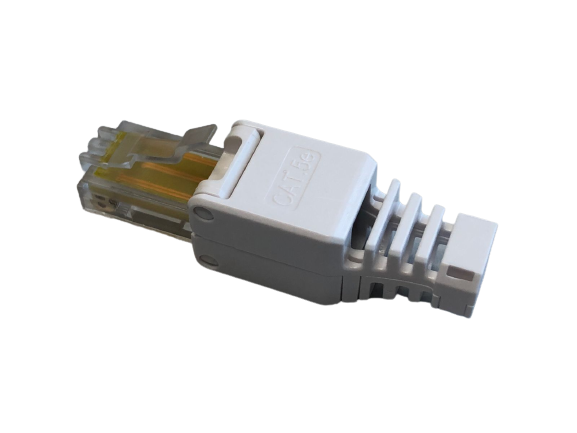 Conector modular RJ45 para redes UTP CAT5e, montaje sin herramienta -  LCDT NMPLC5U1