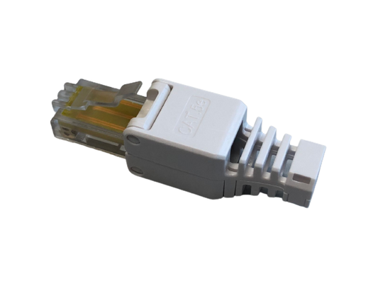 Conector modular RJ45 para redes UTP CAT5e, montaje sin herramienta -  LCDT NMPLC5U1