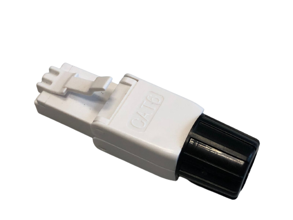 Conector modular RJ45 para redes UTP CAT6, montaje sin herramienta -  LCDT NMPLC6U3