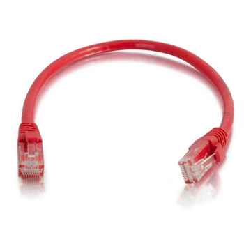 Patch Cord de 1 pie Quest UTP CAT5e Rojo, 350MHZ – NPC-1301