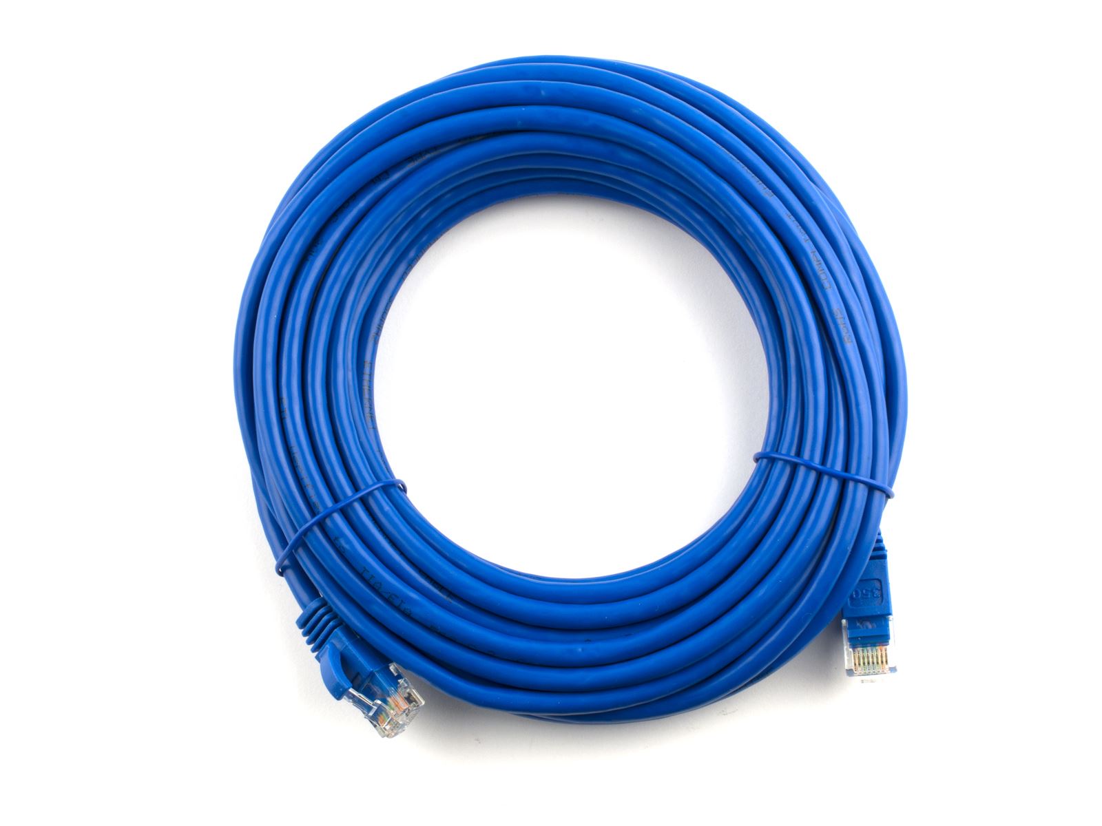 Patch Cord UTP CAT6A de alta velocidad, 25 pies de longitud en color Azul, 550Mhz – NPC-3225 Quest