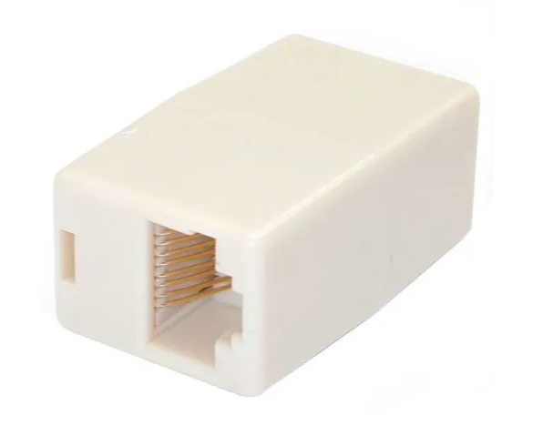 Acoplador en línea CAT3, 4P4C en color blanco – Miyako KR-200