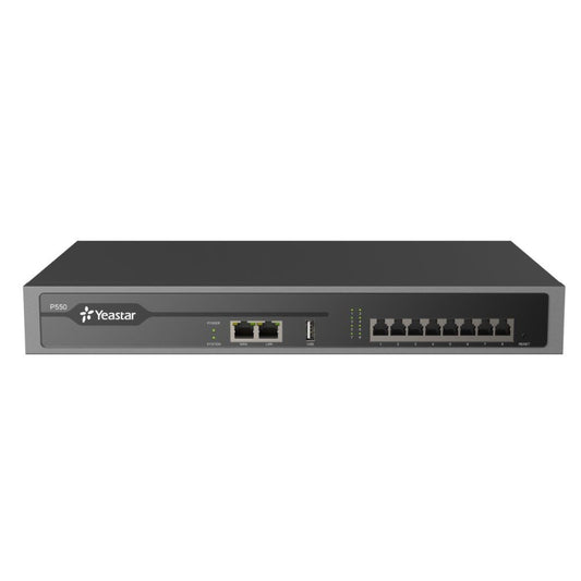 Central IP Yeastar P550, soporta 50 usuarios y 25 llamadas concurrentes
