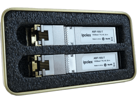 Pack con 2 módulos transceptor 10GBase-T RJ45 30m – Ipolex ASF-10G-T (x2) - LA CASA DEL TELEFONO