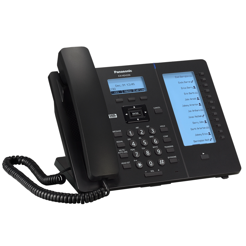 KX-HDV230XB - Teléfono SIP Gigabit