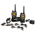 Paquete con 2 radios Walkie-Talkie, 36 millas*, waterproof, con baterías y diademas – Midland GXT1000VP4
