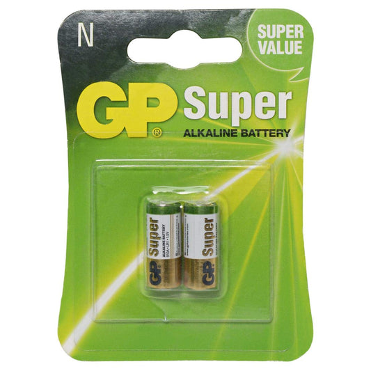 Paquete de 2 baterías alcalinas LR1 tamaño N – GP910A-2U2 - LA CASA DEL TELEFONO
