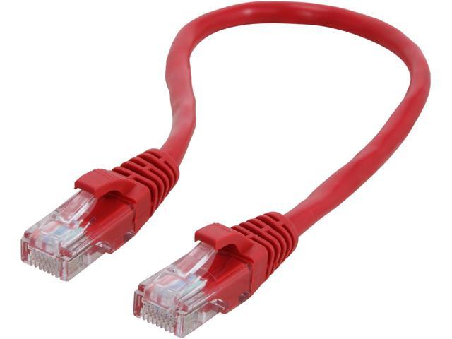Patch Cord UTP CAT6 Rojo, 1 Pie, 550MHZ – Quest NPC-6301 - LA CASA DEL TELEFONO