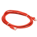 Patch Cord UTP CAT6+ Rojo de 1M - KUWES KPO1031MRD