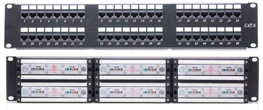 NPP5148-1 Patch Panel Cat5e 48 Puertos
