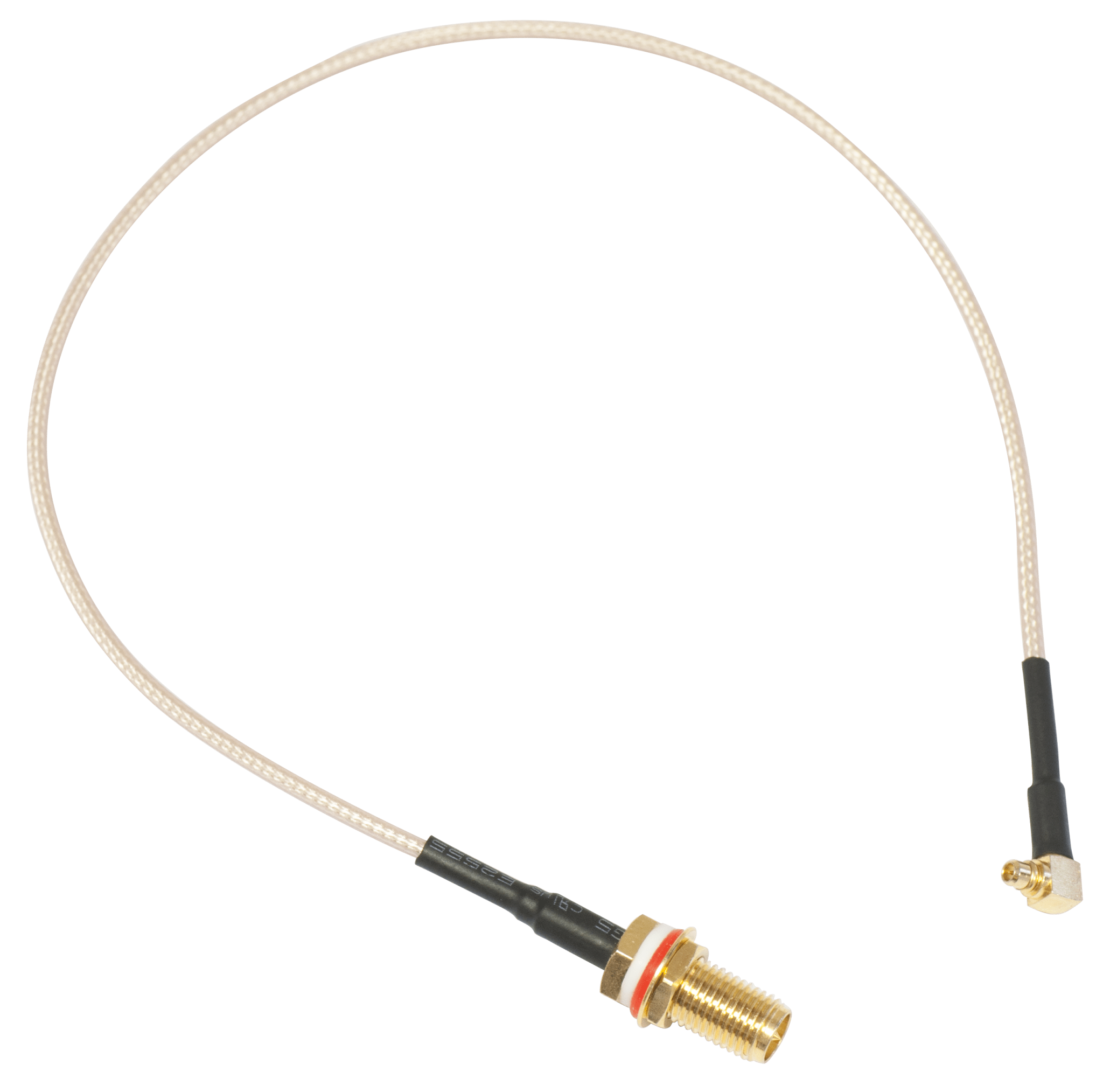 Pigtail coaxial MMCX a RP-SMA 260mm Mikrotik ACMMCXRPSMA para BaseBox