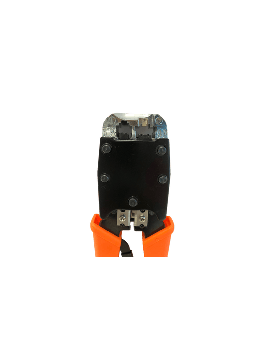 Pinza de crimpeo con trinquete, para conectores RJ45, RJ12, RJ11 – CV-RJTL006 HT-500 - LA CASA DEL TELEFONO