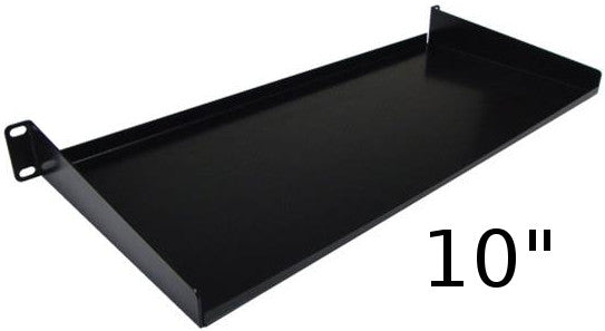 Bandeja de acero 1U para rack con 10" de profundidad
