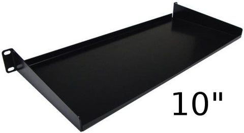 Bandeja de acero 1U para rack con 10" de profundidad