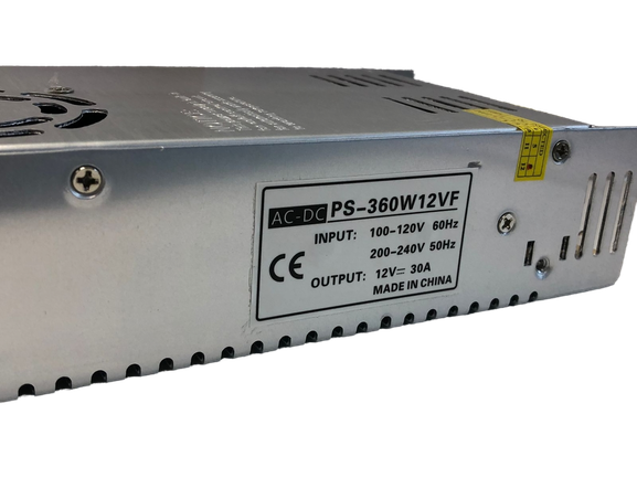 Fuente de poder conmutada 12VDC 30A – PS-360W12VF