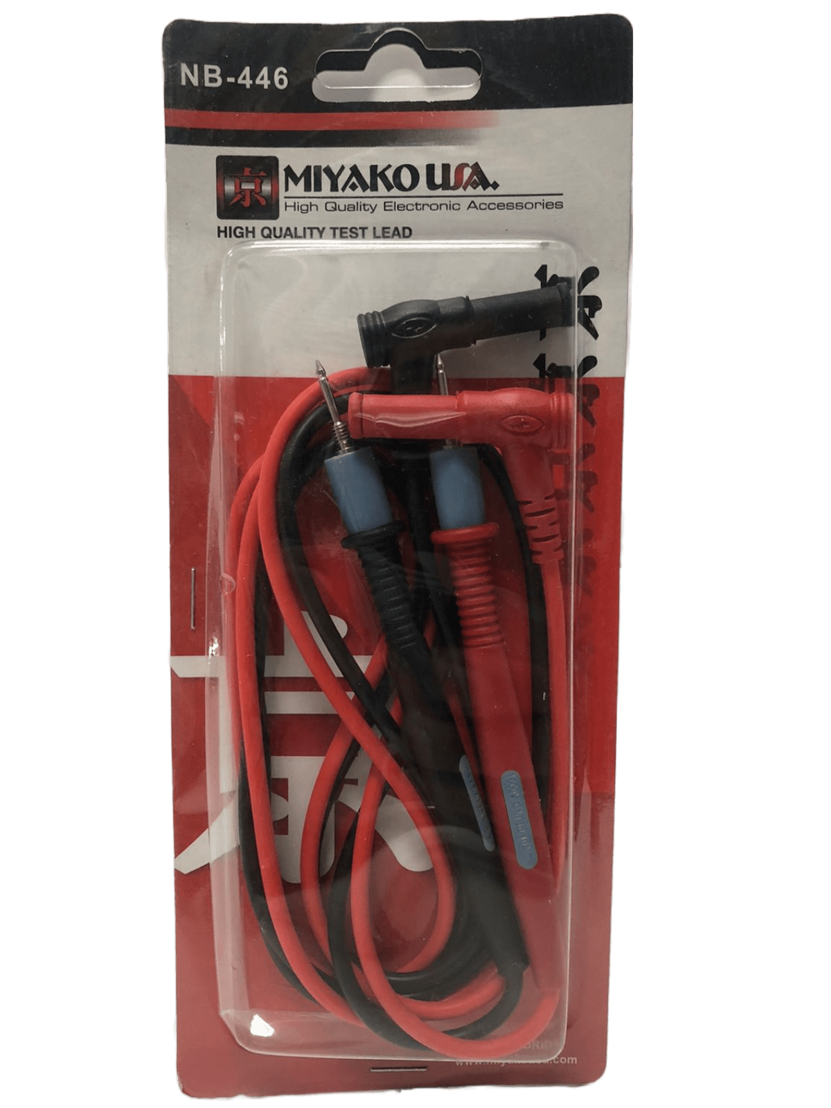 Puntas de prueba para medidores, alta calidad – NB-446 Miyako - LA CASA DEL TELEFONO