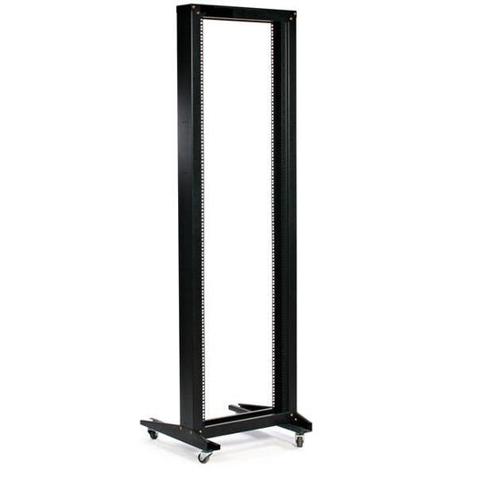 Rack abierto de 2 postes 42U con ruedas – LCDT NR21A-42 - LA CASA DEL TELEFONO