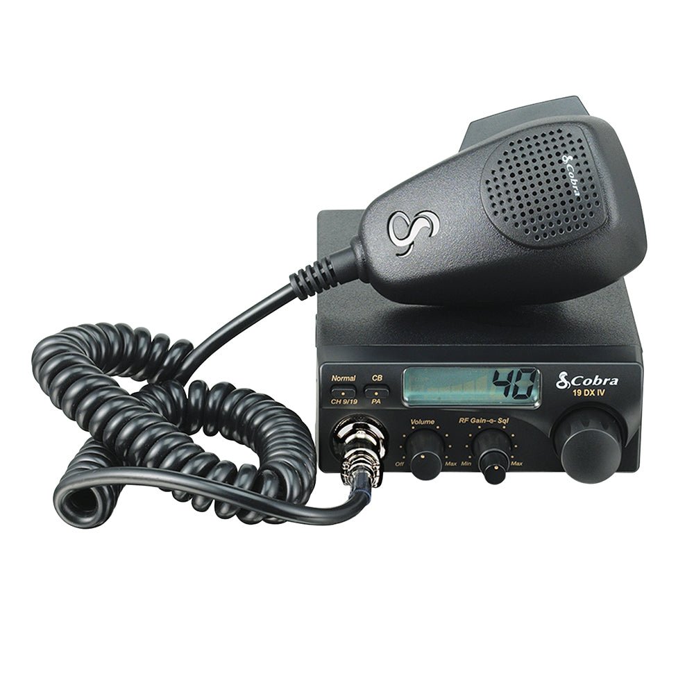 Radio CB 19 DX IV compacto para vehículos - LA CASA DEL TELEFONO