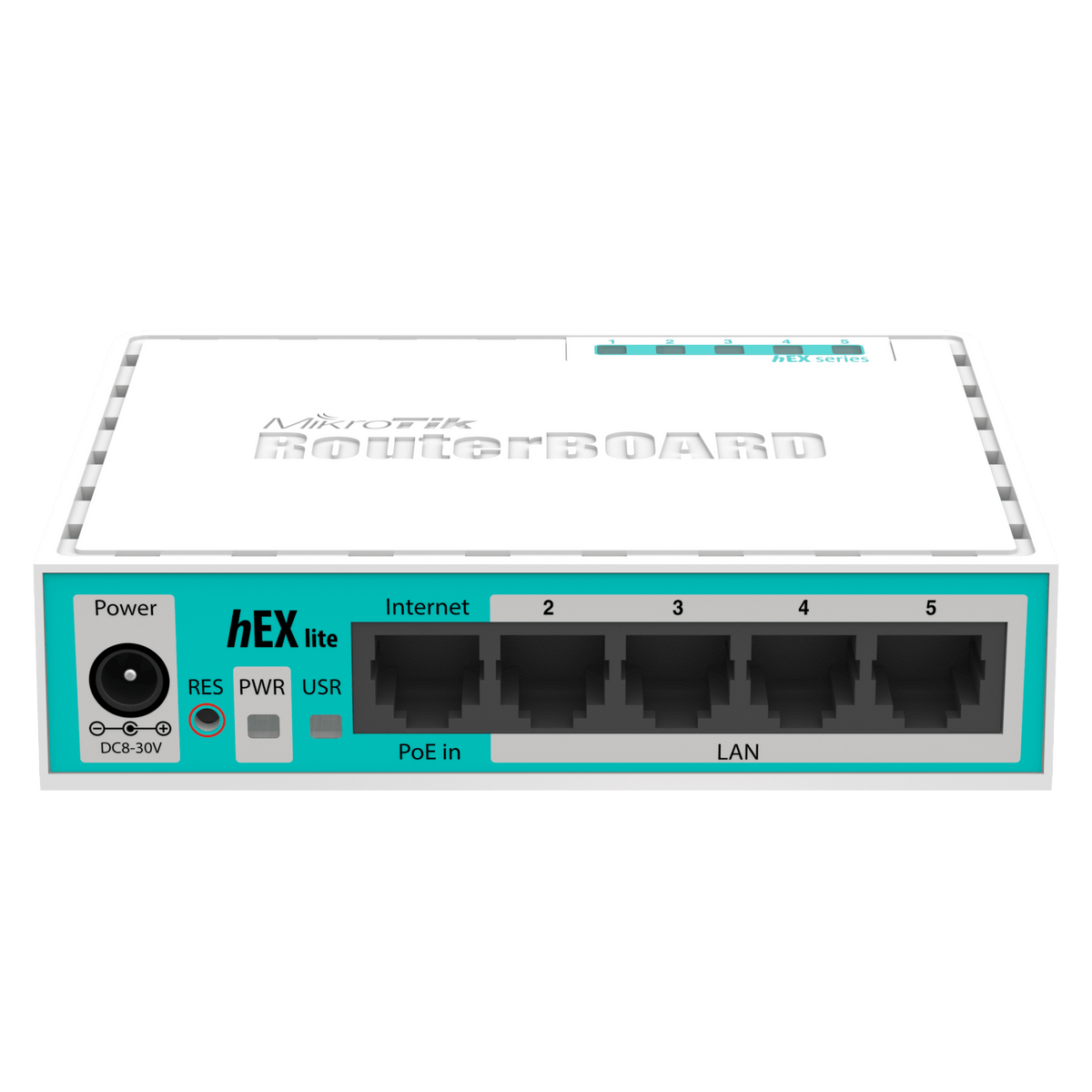 Router con 5 puertos 10/100Mbps – RB750r2 (hEX lite) Mikrotik - LA CASA DEL TELEFONO