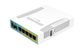 Router con 5 puertos gigabit ethernet, PoE en 4 puertos, SFP, USB – RB960PGS (hEX PoE) Mikrotik