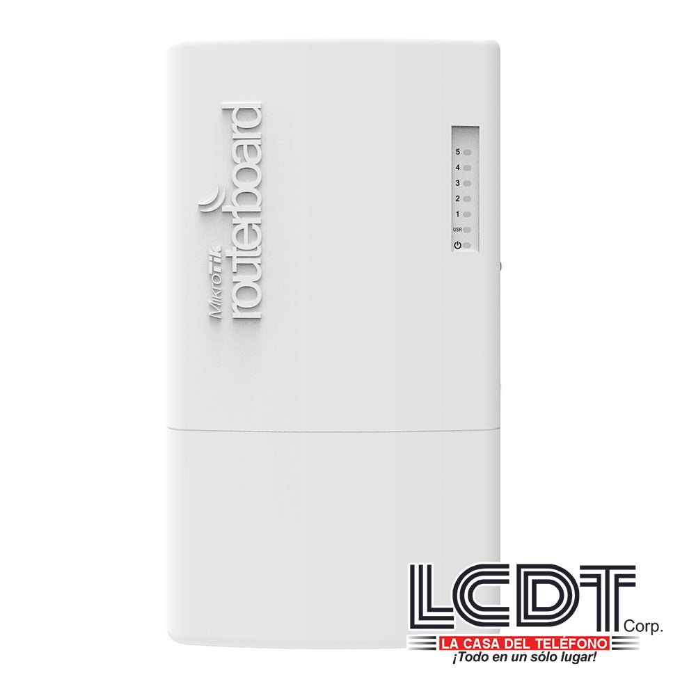 Router con 5 puertos SFP, de exterior – CRS105-5S-FB (FiberBox) Mikrotik - LA CASA DEL TELEFONO