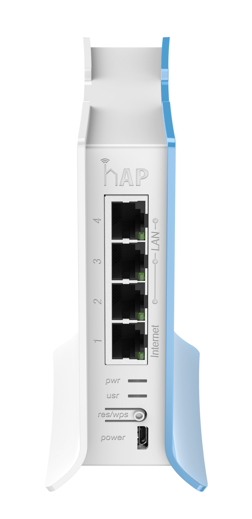 Router inalámbrico 2.4Ghz, 4 puertos ethernet – RB941-2nd-TC (hAP lite) Mikrotik - LA CASA DEL TELEFONO