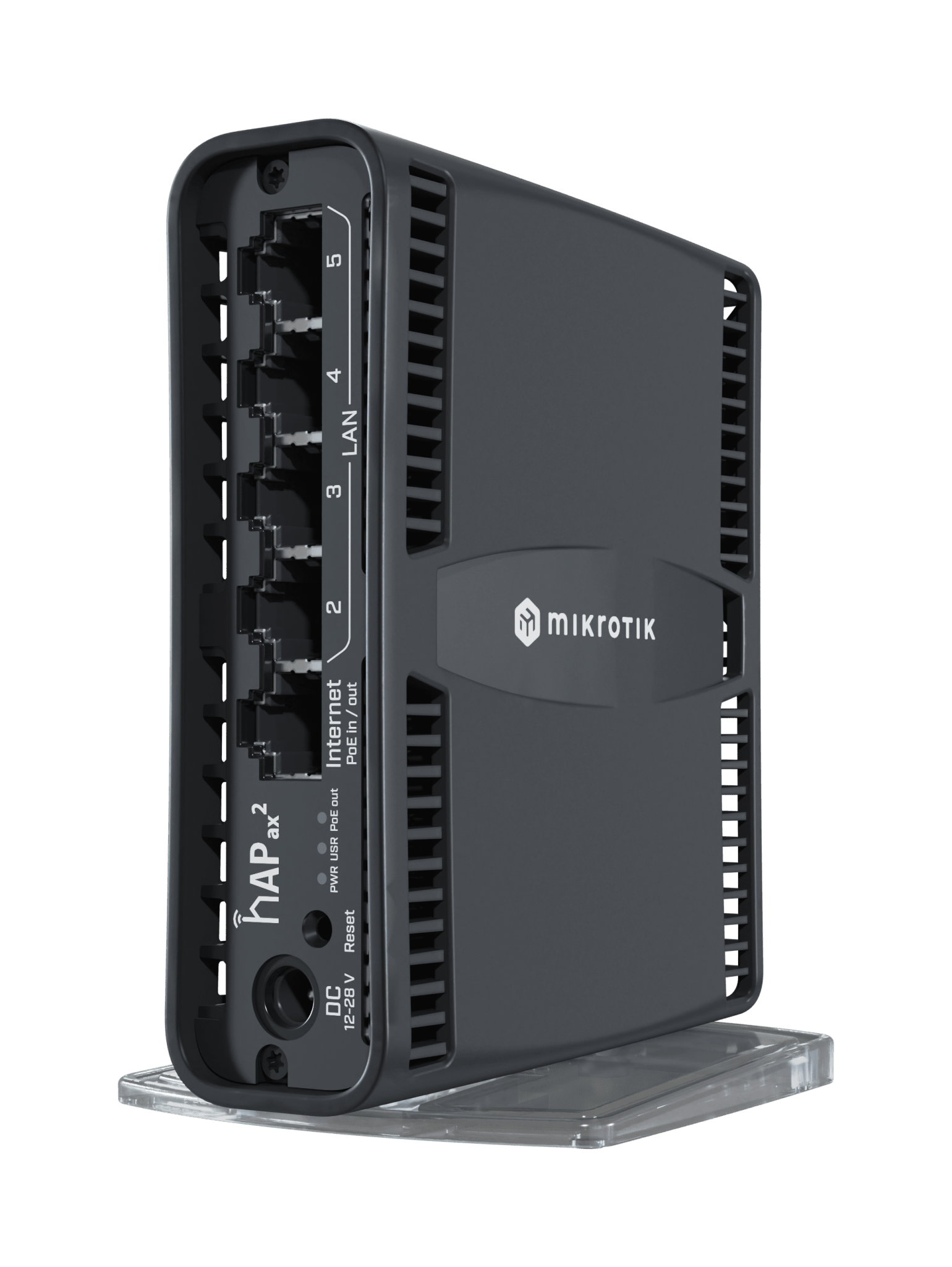 Router Mikrotik hAP ax² Wi-Fi 6 doble banda 5 puertos gigabit – C52iG-5HaxD2HaxD-TC - LA CASA DEL TELEFONO