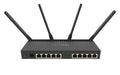 Router MikroTik RB4011iGS+5HacQ2HnD-IN inalámbrico doble banda con 10 Puertos Gigabit + 1 SFP+ 10Gbps