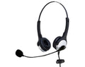 Diadema doble con conector para Call Centers RJ9