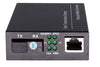 Convertidor de medios de fibra óptica 1 puerto óptico SC + 1 puerto PoE 1000M – S500P-1G-1GX(B) hasivo