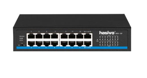 Switch gigabit de 16 puertos, VLAN / CCTV – S800-16G hasivo