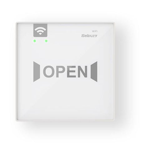 Botón de salida por WiFi SIN CONTACTO, horario, temporizador – sPad WiFi Sebury