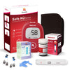 Monitor de glucosa en sangre + 25 tiras reactivas + 25 lancetas – Safe AQ Smart Sinocare
