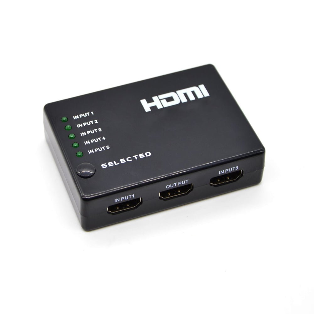 Selector HDMI de 5 entradas / 1 salida HDS-C15 - LA CASA DEL TELEFONO