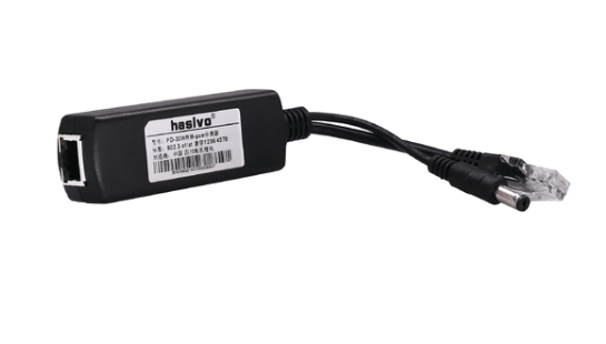 Separador PoE 48V a 12V, 13W, 10/100mbps – PD-13WRM hasivo - LA CASA DEL TELEFONO