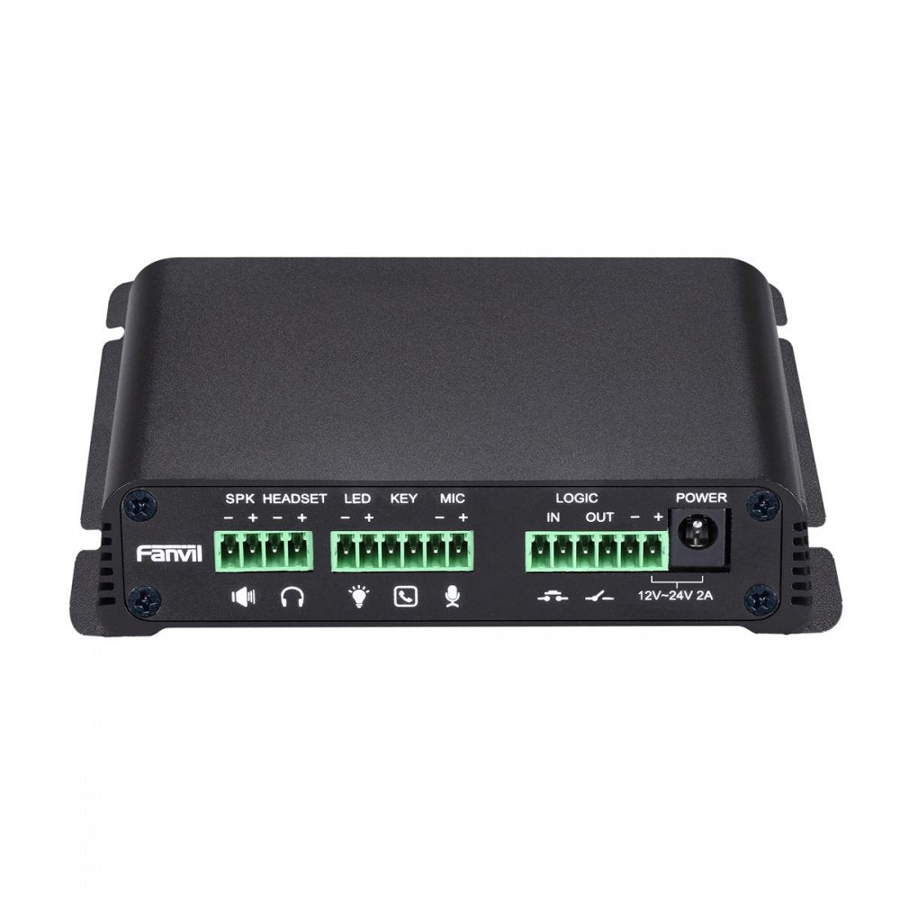 Sistema de Intercomunicación SIP y dispositivo para Voceo, 2 cuentas SIP, PoE - Fanvil PA2 - LA CASA DEL TELEFONO