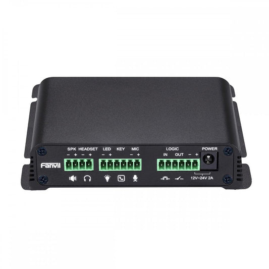 Sistema de Intercomunicación SIP y dispositivo para Voceo, 2 cuentas SIP, PoE - Fanvil PA2 - LA CASA DEL TELEFONO