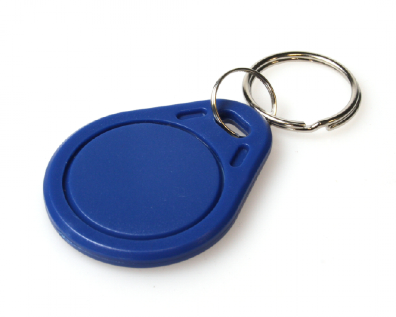 Llavero de proximidad azul Mifare, opera en 13.56Mhz – Skey4