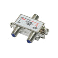 Splitter satelital 2 vías 5-3000MHz – Divisor coaxial para TV satélite QUEST VSP-2402