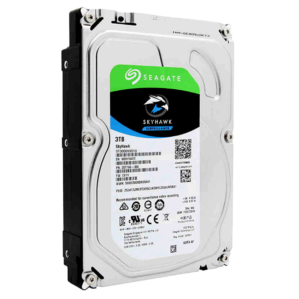Disco duro Seagate SkyHawk de 3TB para video vigilancia – ST3000VX010