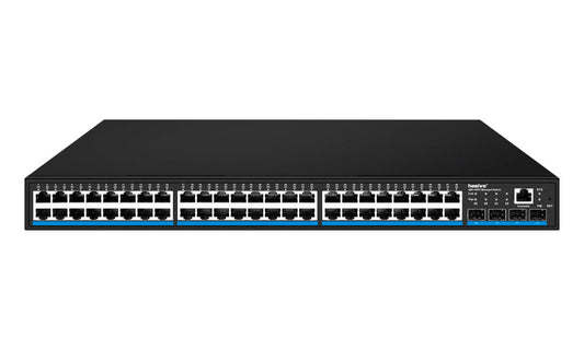 Switch administrable de 48 puertos Gigabit PoE + 4 puertos 1GE SFP, 600 Watts – S5800WP-48G-4S hasivo - LA CASA DEL TELEFONO