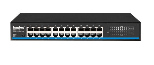 Switch gigabit de 24 puertos, VLAN / CCTV – S800-24G hasivo - LA CASA DEL TELEFONO