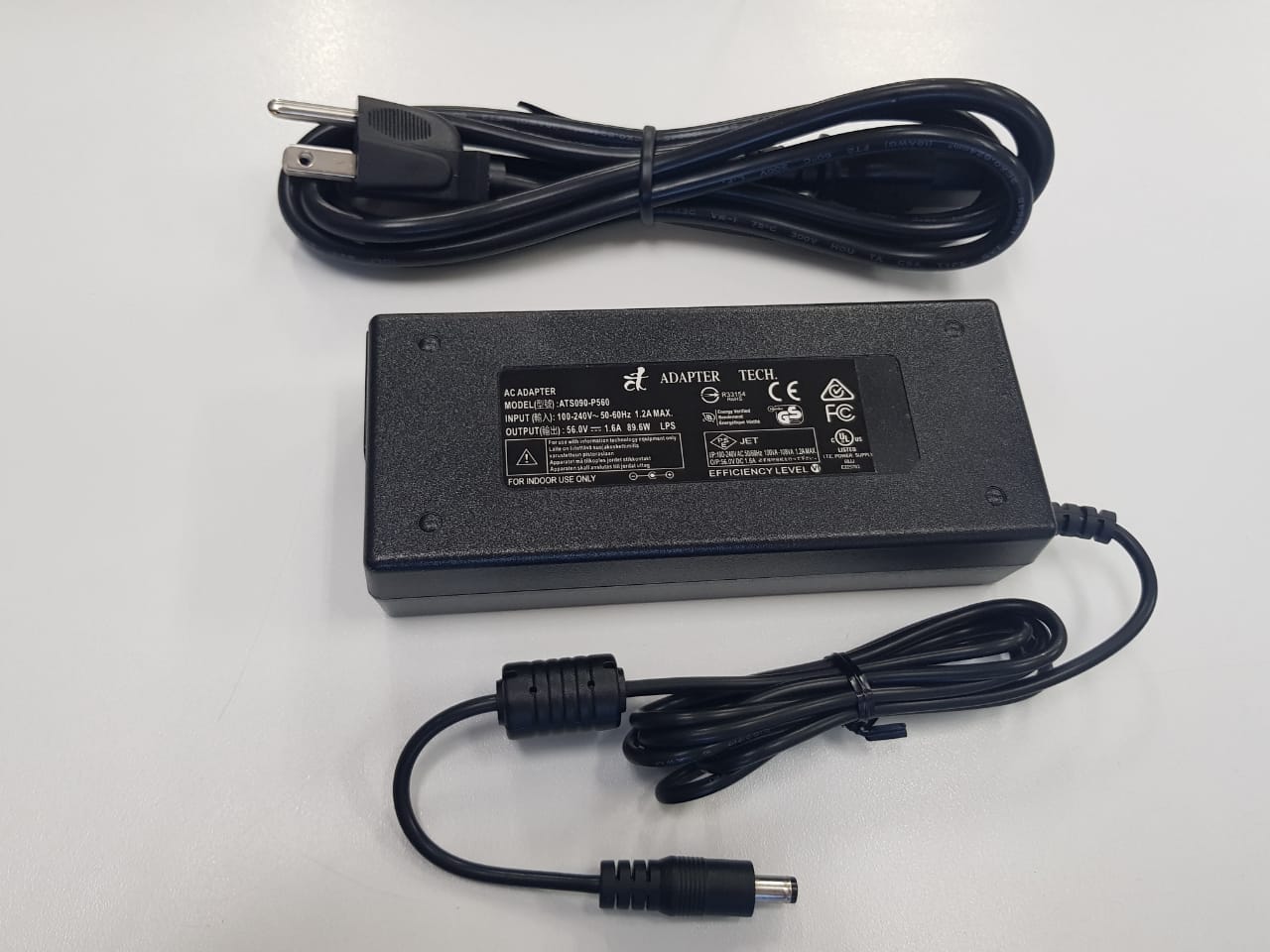 Fuente de poder regulada de 56VDC 1.6A 90W – Kuwes SWP561600