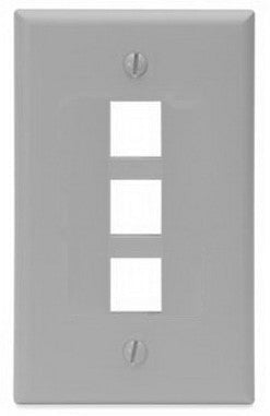 Tapa de pared de 3 puertos LCDT NFPF23 - LA CASA DEL TELEFONO