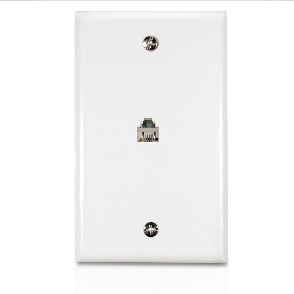 Tapa telefónica de 1 salida LCDT TLPA11WHITE - LA CASA DEL TELEFONO