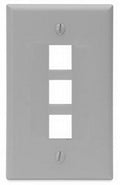 Tapa de pared de 3 puertos LCDT NFPF23